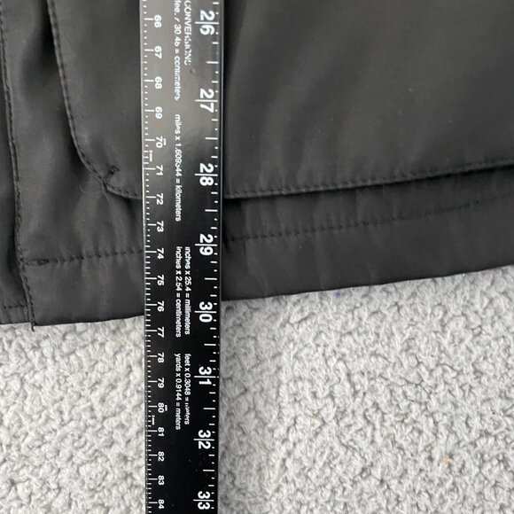 Tumi Tech Jacket Men M Black Utility Packable Hood Full Zip - Picture 9 of 11